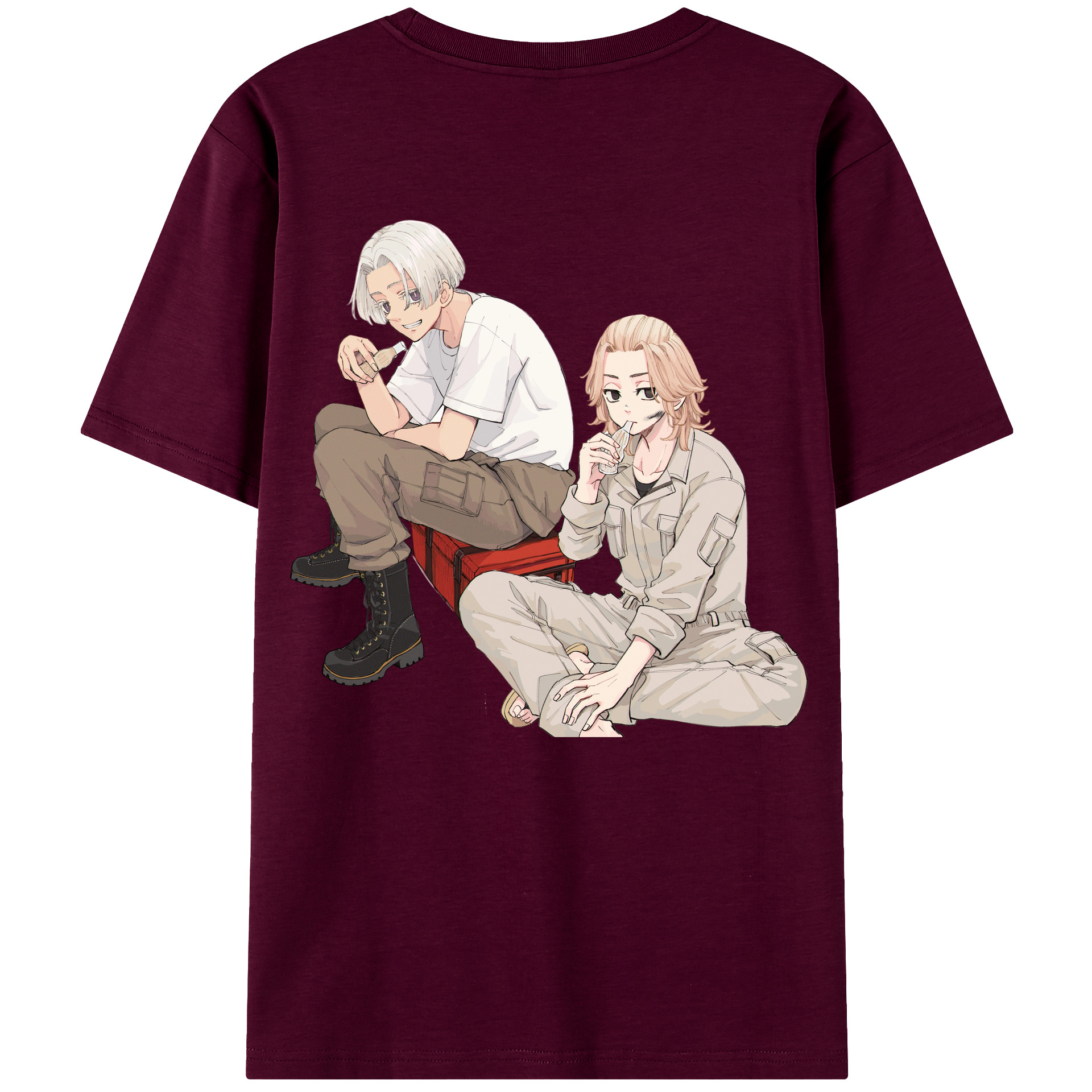 （画像用） 東京リベンジャーズ Tokyo Revengers レディース半袖Tシャツ(バックプリント)